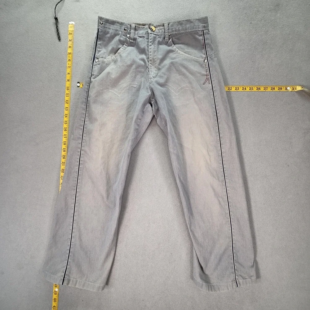 VTG Levis Engineered Jeans Mens Lightweight Gray Denim Relaxed Fits 30x27